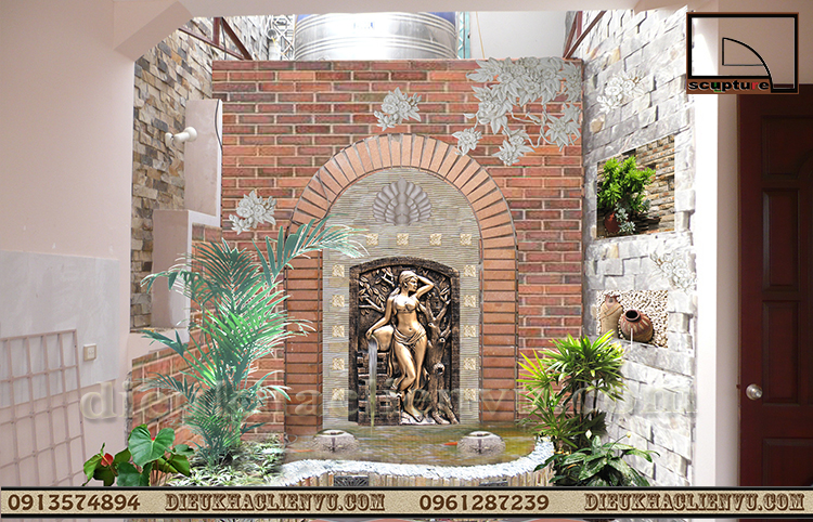 Đài Nước Cô Gái – Điểm Nhấn Cho Sân Vườn 5